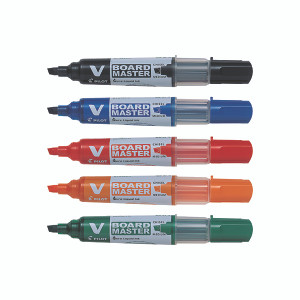 Pilot V-Board Master Chisel Tip Medium Assorted (Pack of 10) 5012052029767 Pilot V-Board Master Chisel Tip Medium Assorted (Pack of 10) 5012052029767