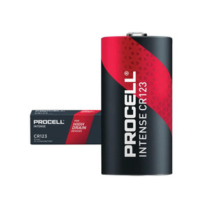 Procell Intense High Power Lithium CR123 3V Battery (Pack of 10) 5000394163393 Procell Intense High Power Lithium CR123 3V Battery (Pack of 10) 5000394163393