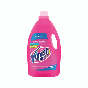 Vanish Liquid Fabric Stain Removal 4 Litre 74909 Vanish Liquid Fabric Stain Removal 4 Litre 74909