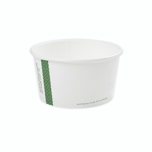 Vegware Soup Container 12oz 115-Series White (Pack of 500) SC-12 Vegware Soup Container 12oz 115-Series White (Pack of 500) SC-12