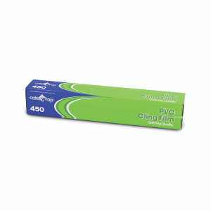 Caterwrap Cling Film 450mmx300m Cutter Box 32C09 Caterwrap Cling Film 450mmx300m Cutter Box 32C09