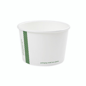 Vegware Soup Container 16oz 115-Series White (Pack of 500) SC-16 Vegware Soup Container 16oz 115-Series White (Pack of 500) SC-16