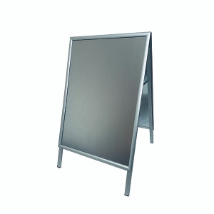 Deflecto A1 Pavement Display Board with Snap Frame Aluminium Silver PPA110S Deflecto A1 Pavement Display Board with Snap Frame Aluminium Silver PPA110S
