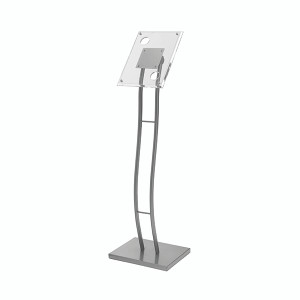 Deflecto Curve Floor Standing Sign/Information Holder A4 370x280x1260mm 2045A4 Deflecto Curve Floor Standing Sign/Information Holder A4 370x280x1260mm 2045A4