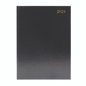 Desk Diary DPP Appt A4 Black 2024 KFA41ABK24 Desk Diary DPP Appt A4 Black 2024 KFA41ABK24