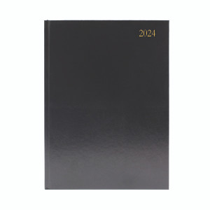 Desk Diary WTV A5 Black 2024 KFA53BK24 Desk Diary WTV A5 Black 2024 KFA53BK24