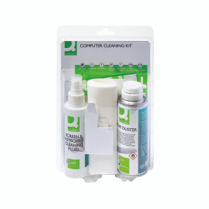Q-Connect Computer Cleaning Kit Blister Pack Q-Connect Computer Cleaning Kit Blister Pack