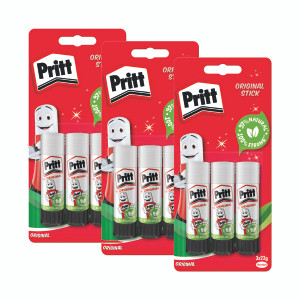 Pritt Stick Glue Stick 22g (Pack of 3) 3For2 Pritt Stick Glue Stick 22g (Pack of 3) 3For2