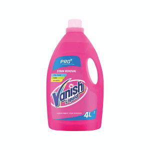 Vanish Oxi Action Stain Remover Liquid 4 Litre (Pack of 4) 74909 Vanish Oxi Action Stain Remover Liquid 4 Litre (Pack of 4) 74909