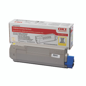 43865721 Oki 43865721 Yellow Toner