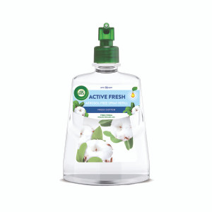 Air Wick Active Fresh Air Freshener Aerosol-Free Spray Refill Fresh Cotton 228ml 3228480 Air Wick Active Fresh Air Freshener Aerosol-Free Spray Refill Fresh Cotton 228ml 3228480