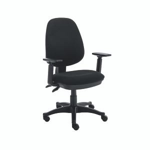 Astin Nesta Operator Chair with Adjustable Arms 590x900x1050mm Black KF810787 Astin Nesta Operator Chair with Adjustable Arms 590x900x1050mm Black KF810787