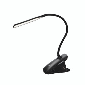 Alba LED Wireless Desk Lamp with Desk Top Clamp Black LEDCLIP N Alba LED Wireless Desk Lamp with Desk Top Clamp Black LEDCLIP N