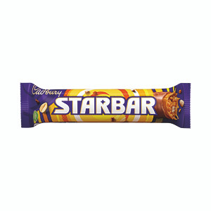 Cadbury Starbar Chocolate/Peanut/Caramel Bar 49g (Pack of 32) 960986 Cadbury Starbar Chocolate/Peanut/Caramel Bar 49g (Pack of 32) 960986