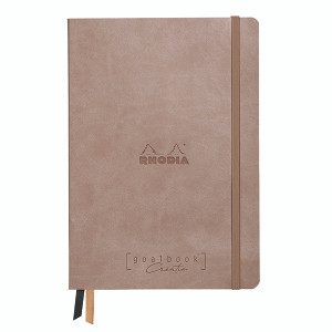 Clairefontaine Rhodiarama Creation Dot Goalbook A5 Taupe 194441C Clairefontaine Rhodiarama Creation Dot Goalbook A5 Taupe 194441C