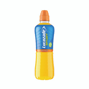 Lucozade Sport Orange Sports Bottle 500ml (Pack of 12) F40068 Lucozade Sport Orange Sports Bottle 500ml (Pack of 12) F40068