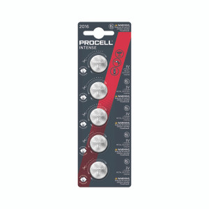 Procell CR2016 Lithium Coin Bat Pk5 Procell CR2016 Lithium Coin Bat Pk5