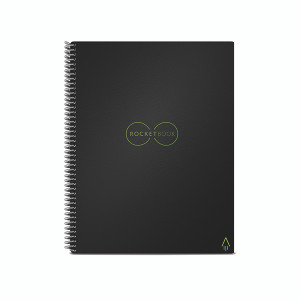 Rocketbook Core Letter Set Dot Reusable Paper A4 Black 515906
