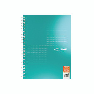 Silvine Luxpad Professional Wirebound Notebook Ruled with Margin 200 Pages A4+ (Pack of 3) LUXA4MT Silvine Luxpad Professional Wirebound Notebook Ruled with Margin 200 Pages A4+ (Pack of 3) LUXA4MT