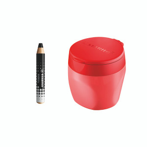 Stabilo Markdry Whiteboard Pencils x5 Black FOC Sharpener Stabilo Markdry Whiteboard Pencils x5 Black FOC Sharpener