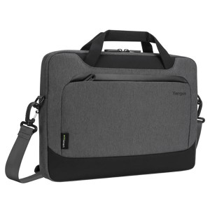 Targus Cypress 14 Inch Notebook Briefcase with EcoSmart 380x40x325mm Grey/Black TBS92602GL Targus Cypress 14 Inch Notebook Briefcase with EcoSmart 380x40x325mm Grey/Black TBS92602GL