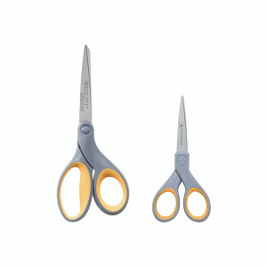 Westcott Titanium Twin Pack Scissors 130/180mm E-13824 00 Westcott Titanium Twin Pack Scissors 130/180mm E-13824 00