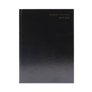 Academic Diary Week To View A5 Black 2024-25 KF3A5ABK24 Academic Diary Week To View A5 Black 2024-25 KF3A5ABK24