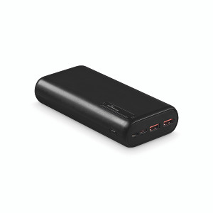 MediaRange Mobile Fast Charger Power Bank 20.000mAh 2x USB A x1 USB-C Black MR756 MediaRange Mobile Fast Charger Power Bank 20.000mAh 2x USB A x1 USB-C Black MR756