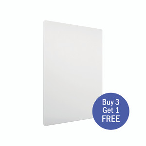 Nobo Frameless Magnetic Modular Whiteboard 600x450mm 1915656 Nobo Frameless Magnetic Modular Whiteboard 600x450mm 1915656