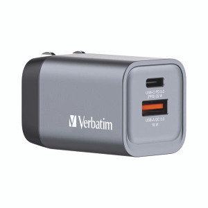 Verbatim GNC-35 GaN 35W 2 Port Charger 32200 Verbatim GNC-35 GaN 35W 2 Port Charger 32200