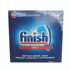 Finish Dishwasher Salt Bag 4kg Pack of 4 3227616