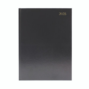 Desk Diary Day Per Page A5 Black 2025 KFA51BK25 Desk Diary Day Per Page A5 Black 2025 KFA51BK25