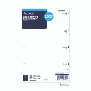 Filofax Refill Week To View A5 2025 FX1076825 Filofax Refill Week To View A5 2025 FX1076825