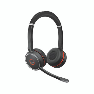 Jabra Evolve 75 SE UC Stereo Wireless Headset Link 380 USB-A BT Adapter +Charging Stand 7599-848-199 Jabra Evolve 75 SE UC Stereo Wireless Headset Link 380 USB-A BT Adapter +Charging Stand 7599-848-199