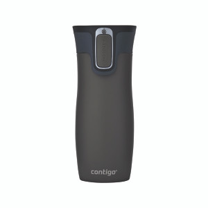 Contigo West Loop Autoseal Travel Mug 16oz/470ml Gun Metal 2095797 Contigo West Loop Autoseal Travel Mug 16oz/470ml Gun Metal 2095797