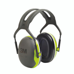 3M Peltor X4A Ear Defenders Headband Green 3M Peltor X4A Ear Defenders Headband Green