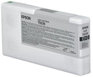 Epson C13T653900/T6539 Light Light Black Ink Cartridge 200ml