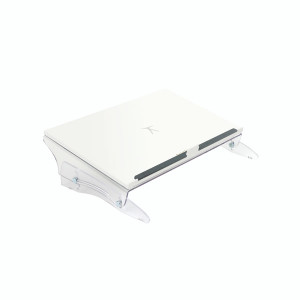 BakkerElkhuizen FlexDesk 630 2-in-1 Stand and Document Holder Transparent BNEFDESK630N