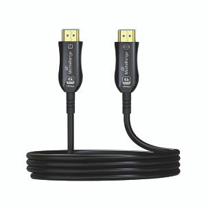 Mediarange Active Optical HDMI Ethernet Cable V2.0 18 Gbps 15M Black MRCS223 Mediarange Active Optical HDMI Ethernet Cable V2.0 18 Gbps 15M Black MRCS223