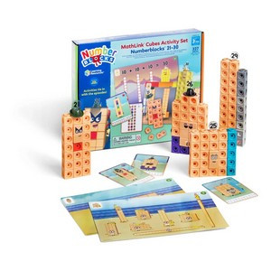 learning resources mathlink cubes numberblocks 21-30 activity set learning resources mathlink cubes numberblocks 21-30 activity set