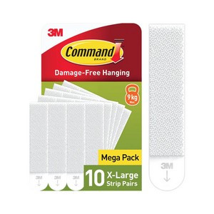 Command Picture Hanging Strips Extra Large White (Pack of 10) 7100349290