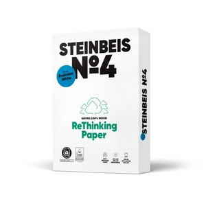 Steinbeis No.4 Recycled Paper Brilliant White A3 80g (500 Sheets) K1701555080B