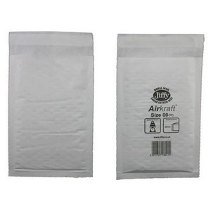 AirKraft Size 00 Bubble Lined Mailer White (Pack of 200) MAKC88002