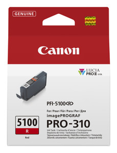 Canon 6958C001/PFI-5100R Red Ink Cartridge 969 Photos