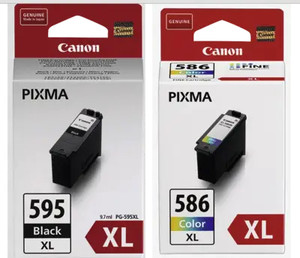 Canon 7170C004/PG-595XL/CL-586XL Ink Cartridge Multipack black + Colour High Capacity 9,7ml + 14,1ml Pack of 2