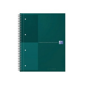 Oxford Hardback Wirebound Notebook 160 Pages Special Edition A4+ Green 400194460-S