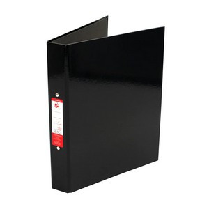 5 Star 2O-Ring Binders A4 Black (Pack of 10) 29751X