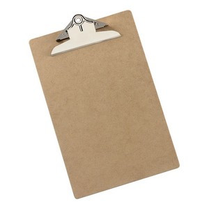 5 Star Clipboard Rigid Hardboard for Foolscap and A4 161254