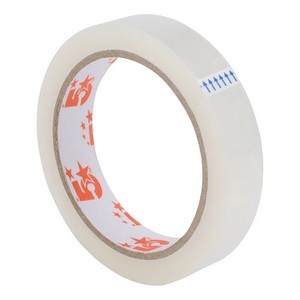 5 Star Easy-tear Tape Polypropylene 40 Microns Clear 18mmx66m (Pack of 8) 295950