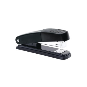 5 Star Half Strip Stapler Top Loading Capacity 20 Sheets Metal Top and Base Black 918745